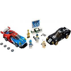 Lego Speed Champions Ford GT z roku 2016 i Ford GT40 z roku 1966 75881